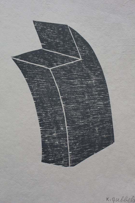 Image 1 of Klaas Gubbels - Bec de la cafetière - 2015 - gravure sur bois