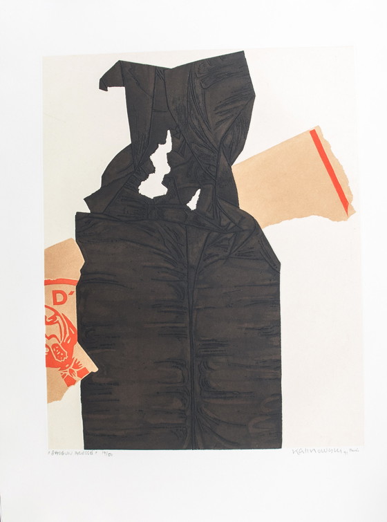 Image 1 of Horst Egon Kalinowski: Etching 'Shogun Blesse'