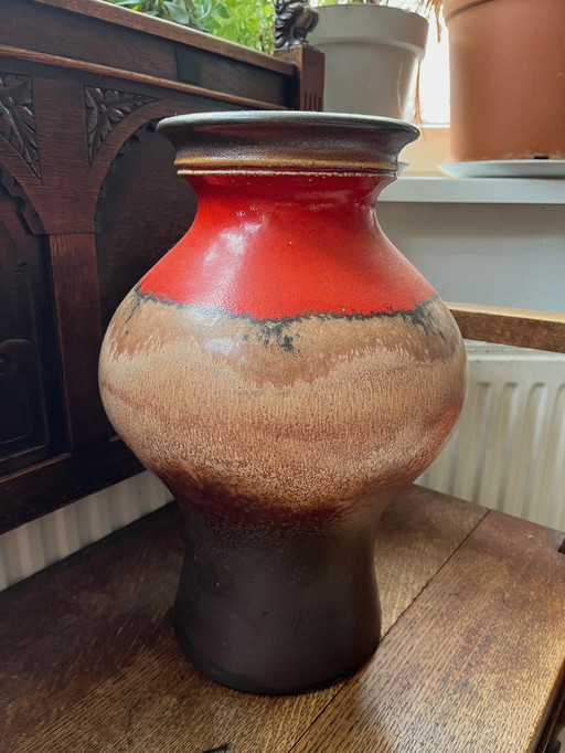 Allemagne de l'Ouest Modèle 534/40 Vase en céramique XL