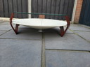 Space age design coffee table
