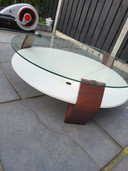 Space age design coffee table