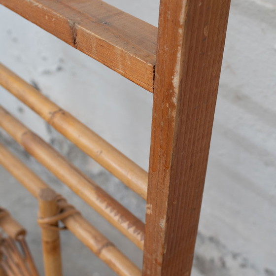 Image 1 of Rattan mid-century room divider