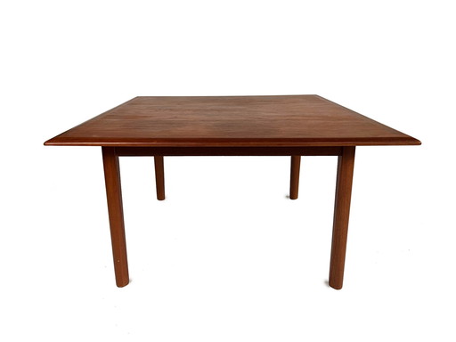 Square coffee table teak