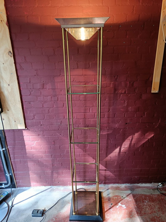 Image 1 of Vitrine/lampe vintage