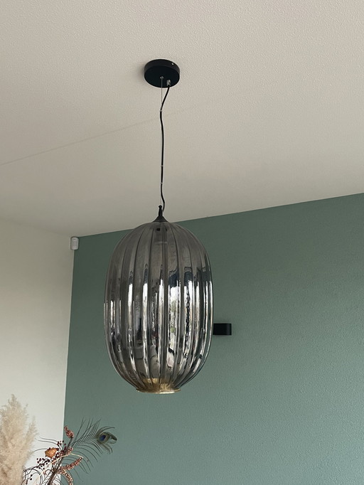 Light and Living lampe suspendue en verre