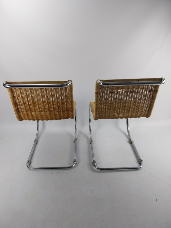 Image 1 of 4 mr10 chairs by Mies van der rohe. 1960s by Knoll