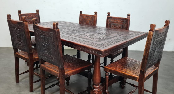 Image 1 of Sala da pranzo brutalista peruviana