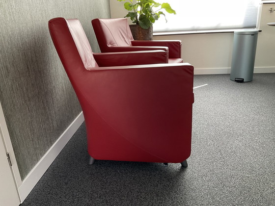 Image 1 of 2x fauteuil Leolux Dolcinea