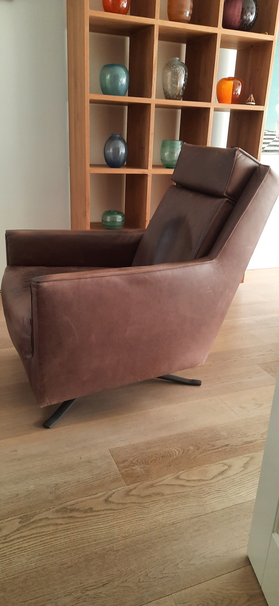 Image 1 of Chaise en cuir Linteloo