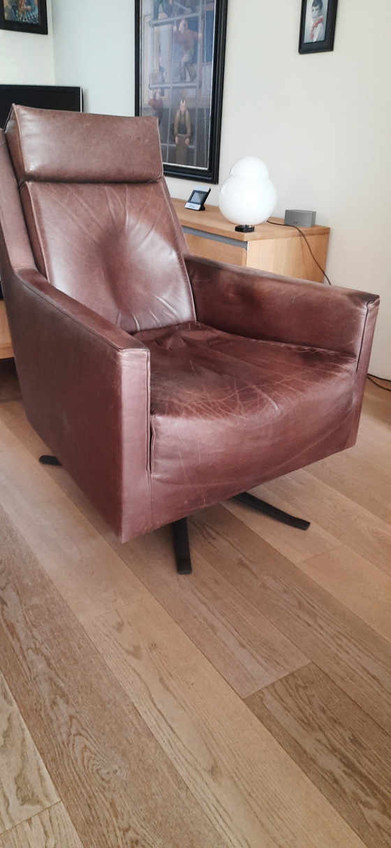 Image 1 of Chaise en cuir Linteloo