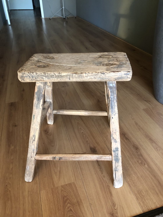 Image 1 of 2x Meijs interior Wabi Sabi stools