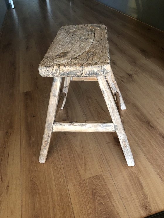 Image 1 of 2x Meijs interior Wabi Sabi stools