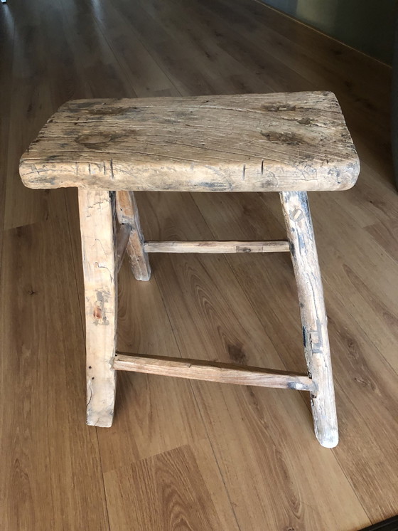 Image 1 of 2x Meijs interior Wabi Sabi stools