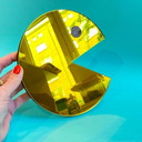 Snack de Pac-Man con espejo