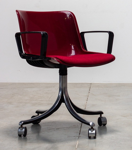 Image 1 of Tecno Desk chair Modus by Osvaldo Borsani