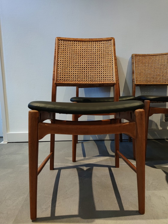 Image 1 of 4 sedie vintage di W. Watting