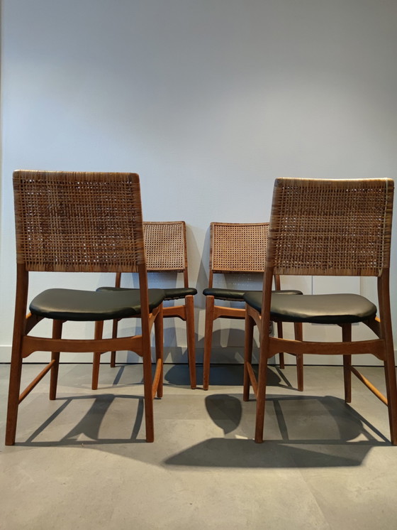 Image 1 of 4 sedie vintage di W. Watting