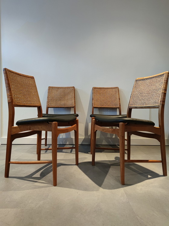 Image 1 of 4 sedie vintage di W. Watting