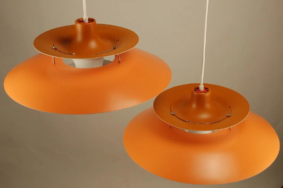 Image 1 of 2x Louis Poulsen PH5 Pendant Lights