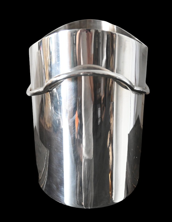 Image 1 of Bora's silver-plated champagne cooler