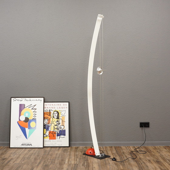 Image 1 of TECA Italy arc lamp | Floor lamp 90s POP Art