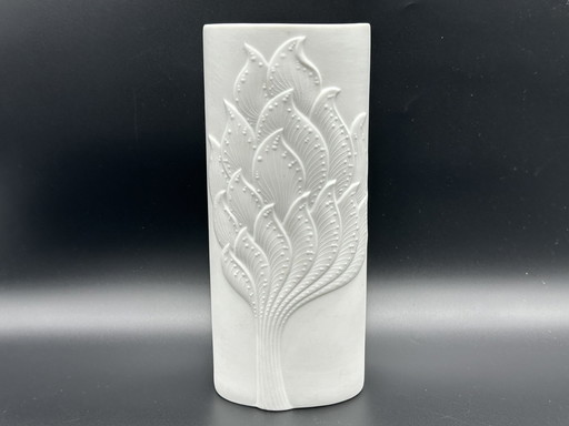 AK Kaiser vase en porcelaine biscuit