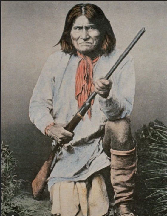 Image 1 of Andy Warhol - Geronimo from the Cowboys & Indians series- by Gaultney-Klineman Art INC