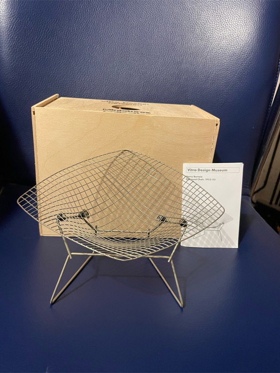 Image 1 of Vitra miniature Diamond Chair