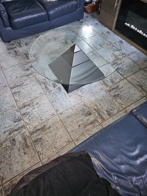 Vintage pyramid coffee table