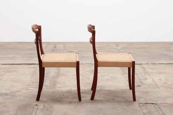 Image 1 of Danish Design Dining Room Chairs Ole Wanscher 1960 Teak