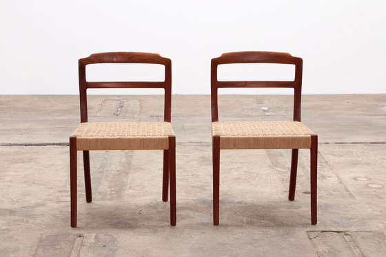 Image 1 of Danish Design Dining Room Chairs Ole Wanscher 1960 Teak