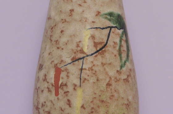 Image 1 of mixed taupe West Germany vase Foreign