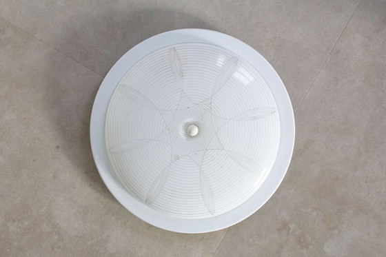 Image 1 of 1 round space age ceiling lamp