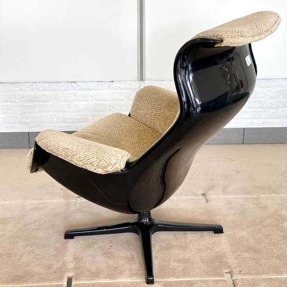 Image 1 of Dux Galaxy lounge chair by Alf Svensson & Yngvar Sandström