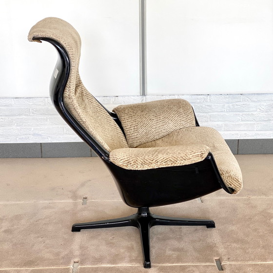 Image 1 of Dux Galaxy lounge chair by Alf Svensson & Yngvar Sandström