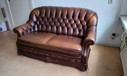 Vintage Chesterfield two seater sofa