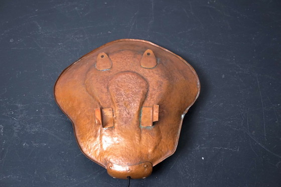 Image 1 of Copper anthroposophical wall lamp