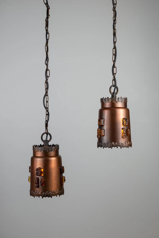 Lampes suspendues Josef Brumberg