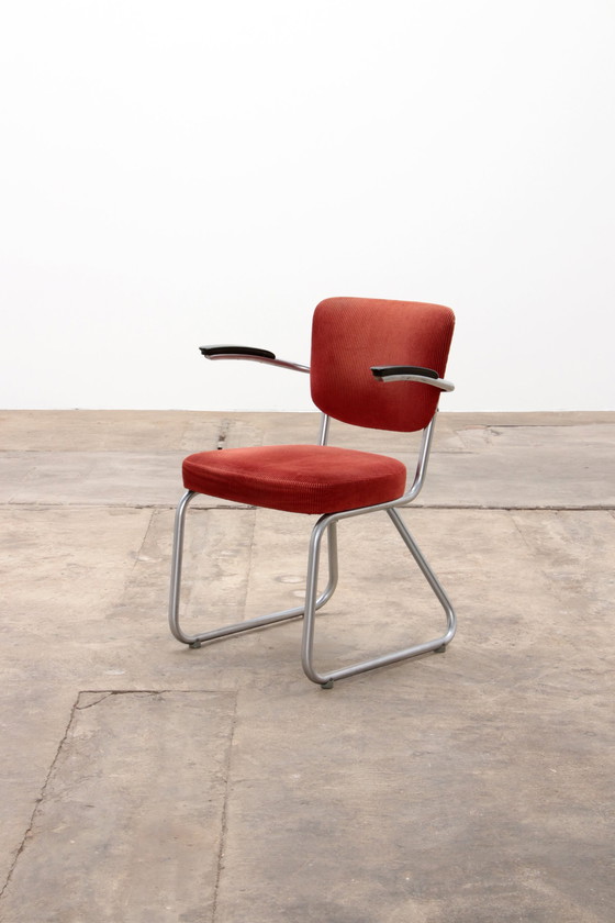 Image 1 of Ahrend Tubular Frame Chairs