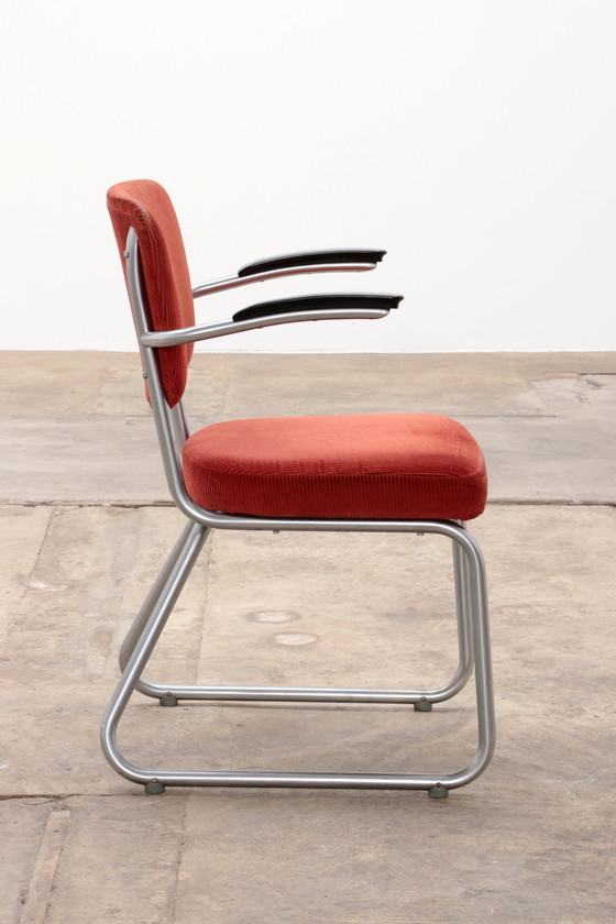 Image 1 of Ahrend Tubular Frame Chairs