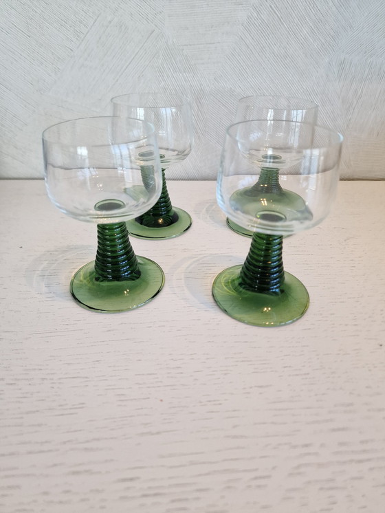 Image 1 of 4x Verre vintage
