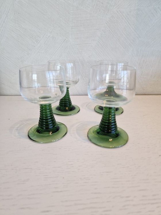 Image 1 of 4x Verre vintage