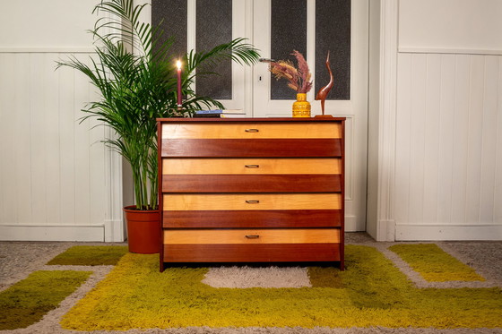 Image 1 of Mid-century modern shoe cabinet