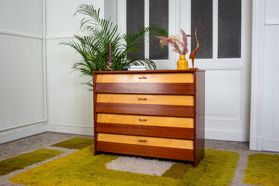 Image 1 of Mid-century modern shoe cabinet