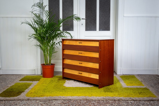 Image 1 of Mid-century modern shoe cabinet