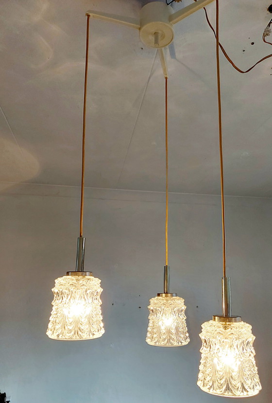 Image 1 of Lampada a sospensione vintage Hustadt Leuchten Cascade