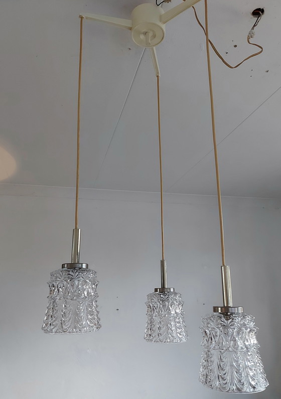 Image 1 of Lampada a sospensione vintage Hustadt Leuchten Cascade