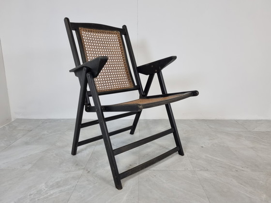 Image 1 of Mid century italian foldable chair, 1960s