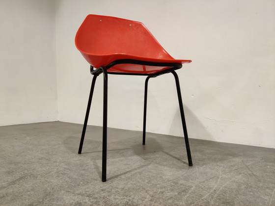 Image 1 of 2 Meurop Shell stoelen door Pierre Guariche