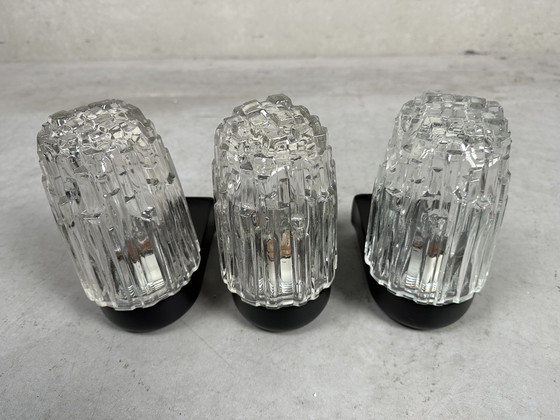 Image 1 of 3x lampe murale vintage Hoffmeister-Leuchten
